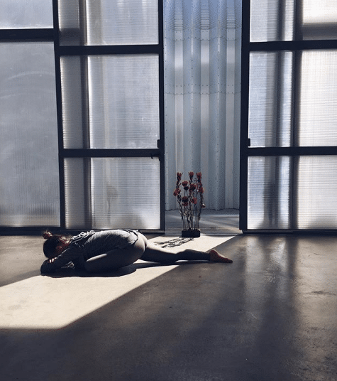 Posing at The Collective